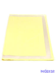  Fólia ív 58x58cm 20db/csomag Átlátszó kerettel - Sárga