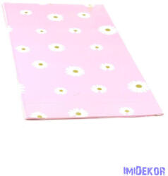  Fólia ív 58x58cm 20db/csomag Virágos - Rózsaszín