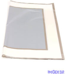  Fólia ív 58x58cm 20db/csomag Metál kerettel - Szürke