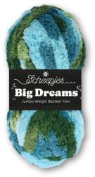 Scheepjes Big Dreams - 703 Enchanted - kék-szürke-zöld fonal