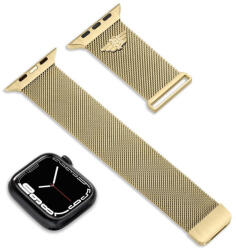 Police Mesh arany színű Apple Watch szíj 20 mm