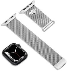 Police Mesh ezüst színű Apple Watch szíj 20 mm
