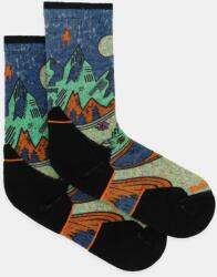 Smartwool zokni Trail Run Mountain Print SW002698 - kék 34/37