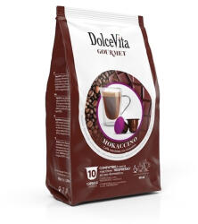 10 darab kapszula Dolce Vita Mokaccino ízű Nespresso kompatibilis