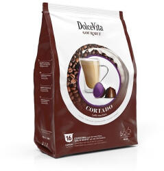 16 darab kapszula Dolce Vita Cortado Dolce Gusto kompatibilis