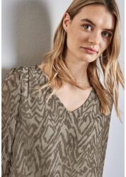 Street One OTLT Blúz - Chiffon V-neck blouse w gather 2501