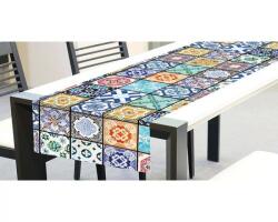 DIMEX Abroszok - asztali futó ősi csempe 40 x 140 cm (TS 016)