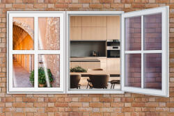 DIMEX ART Statikus napelemes fólia 90 x 200 cm-es tükör (DWF-SS-04)