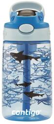 Contigo Gyerek Kulacs Easy Clean 420 Ml, Blue Sharks - yankeegyertya
