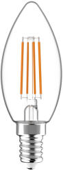 Avide LED Filament Candle 5.9W E14 WW 2700K Fényerőszabályozható