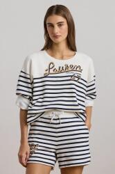 Ralph Lauren pamut melegítőfelső fehér, női, mintás, 200957674 - fehér XL