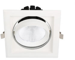 Avide LED mélysugárzó Négyzetes 1x30W IP20 2800lm 20° WW 3000K