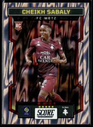 Panini 2023 Panini Score Ligue 1 Swirl #32 Cheikh Sabaly
