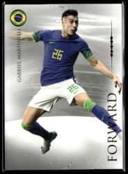 Futera 2024 Futera Unique NOSTALGIA World Football Forward #78 Gabriel Martinelli