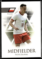 Futera 2024 Futera Unique WORLD FOOTBALL Midfielder #60 Piotr Zieliński