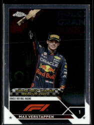 Topps 2023 Topps Chrome Formula 1 Grand Prix Winners #157 Max Verstappen