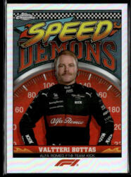 Topps 2023 Topps Chrome Formula 1 SPEED DEMONS #SD-VB Valtteri Bottas