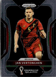 Panini 2022 Panini Prizm FIFA World Cup Qatar #17 Jan Vertonghen