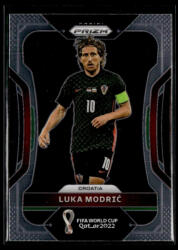 Panini 2022 Panini Prizm FIFA World Cup Qatar #61 Luka Modric