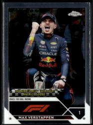 Topps 2023 Topps Chrome Formula 1 Grand Prix Winners #163 Max Verstappen