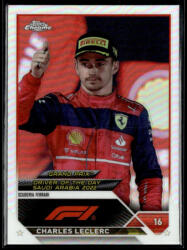 Topps 2023 Topps Chrome Formula 1 Refractor Grand Prix Driver of the Day #167 Charles Leclerc