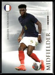 Futera 2024 Futera Unique NOSTALGIA World Football Midfielder #57 Aurélien Tchouaméni