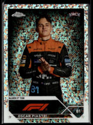 Topps 2023 Topps Chrome Formula 1 Mini Diamond Refractor F1 Drivers #40 Oscar Piastri