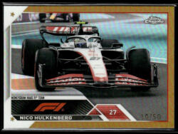 Topps 2023 Topps Chrome Formula 1 Gold Refractor F1 Drivers #48 Nico Hulkenberg