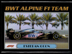 Topps 2023 Topps Chrome Formula 1 Autos of '77 #AU77-EO Esteban Ocon