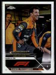 Topps 2023 Topps Chrome Formula 1 Refractor Grand Prix Driver of the Day #185 Daniel Ricciardo