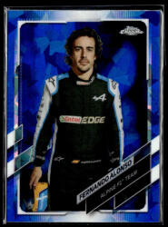 Topps 2021 Topps Chrome Sapphire Formula 1 #9 Fernando Alonso