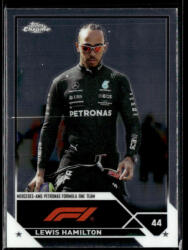 Topps 2023 Topps Chrome Formula 1 F1 Drivers #23 Lewis Hamilton