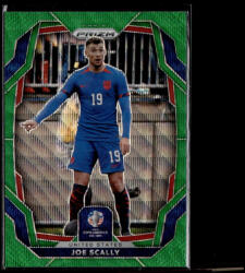 Panini 2024 Panini Prizm Copa America Prizms Green Wave #163 Joe Scally