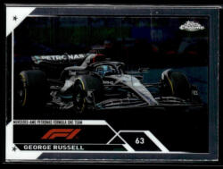 Topps 2023 Topps Chrome Formula 1 F1 Drivers #16 George Russell