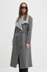 Mackage gyapjúkabát szürke, átmeneti, oversize, MAI-CN - szürke XS