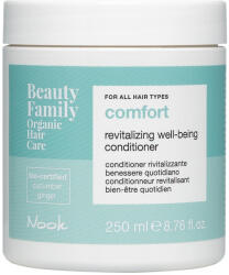 Nook Balsam Organic Hidratant Pentru Toate Tipurile De Par Nook Beauty Family Comfort Revitalizing Well-being Conditioner 250ml