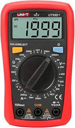 UNI-T multimetru digital, UNI-T, UT33A+, 200mV-0.6kV, 0. . . 10A- (UT33A+)