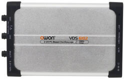 OWON Osciloscop digital VDS6102A 100MHz; Ch: 2; 10Mpts; 1Gsps; 40V; 8bit, 12bit, 14bit bazat pe FFT (VDS6102A)