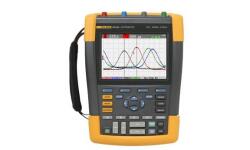 Fluke Osciloscop digital 190-202-III-S Scopometre; 200MHz; 8bit; color, LCD; Ch: 2; 2, 5Gsps; 10kpts ch; IP51 care permite Functia TrendPlot (FLK-190-202-III-S)