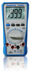 PeakTech multimetru digital, PEAKTECH, P2005A, 200mV-1kV, 2mA-10A (PKT-P2005A)