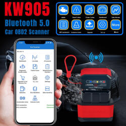 Konnwei Instrument de diagnosticare auto ELM 327 OBD 2 cu Bluetooth KW905 (KW905)