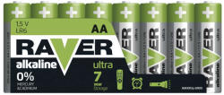 RAVER EMOS B79218, RAVER Alkáli elem AA 8db/fólia (B79218)