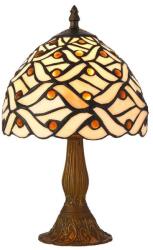 PREZENT Tiffany színes Tiffany asztali lámpa (PRE-224) E14 1 izzós IP20 (224)
