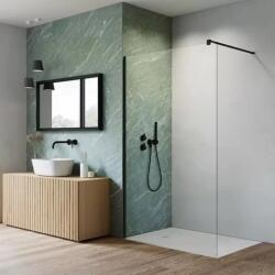Radaway Cabina dus Walk-In Radaway NES II 70x200 cm negru mat (10013070-54-01)