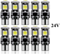 Autolife 24V SMD-T10-5CANBUS 24V izzó -10db (T105SMD24V_alf)