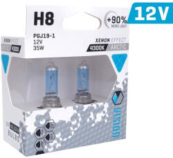 Autolife VISION arctic fehér H8 izzók 12V 35W PGJ19-1 U E4 +90%, 2 db. , 58859 (58859_alf)
