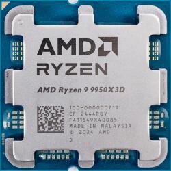 AMD Ryzen 9 9950X3D 16-Core 4.3GHz AM5 OEM Tray (100-000000719) Processzor