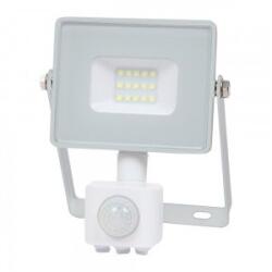 V-TAC Mozgásérzékelős Led Reflektor - Samsung Chip, IP65, 30 Watt, Hideg Fehér, Fehér