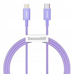Baseus Superior Series USB Type-C - Lighting gyorstöltő adatkábel 1m, lila (CAYS001505)