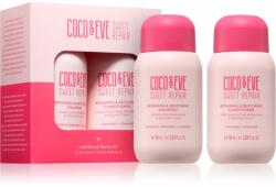 Coco & Eve Sweet Repair Hair Rehab Travel Kit utazási készlet a sérült és festett hajra 2x70 ml